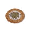 Ceramic Rattan Coaster for Gift