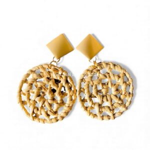 Chic Rattan Earrings