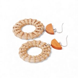 Chic Rattan Earrings