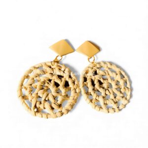 Chic Rattan Earrings