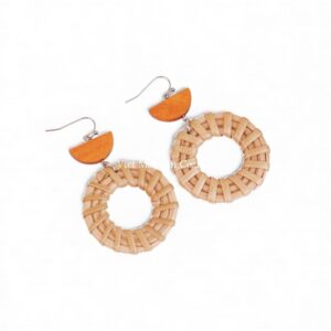 Chic Rattan Earrings