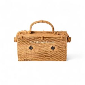 Chic Rattan Handbag