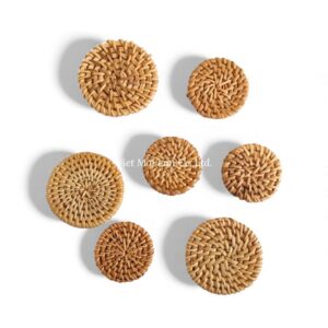 Circle Rattan Charm