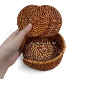 Classic Rattan Coaster