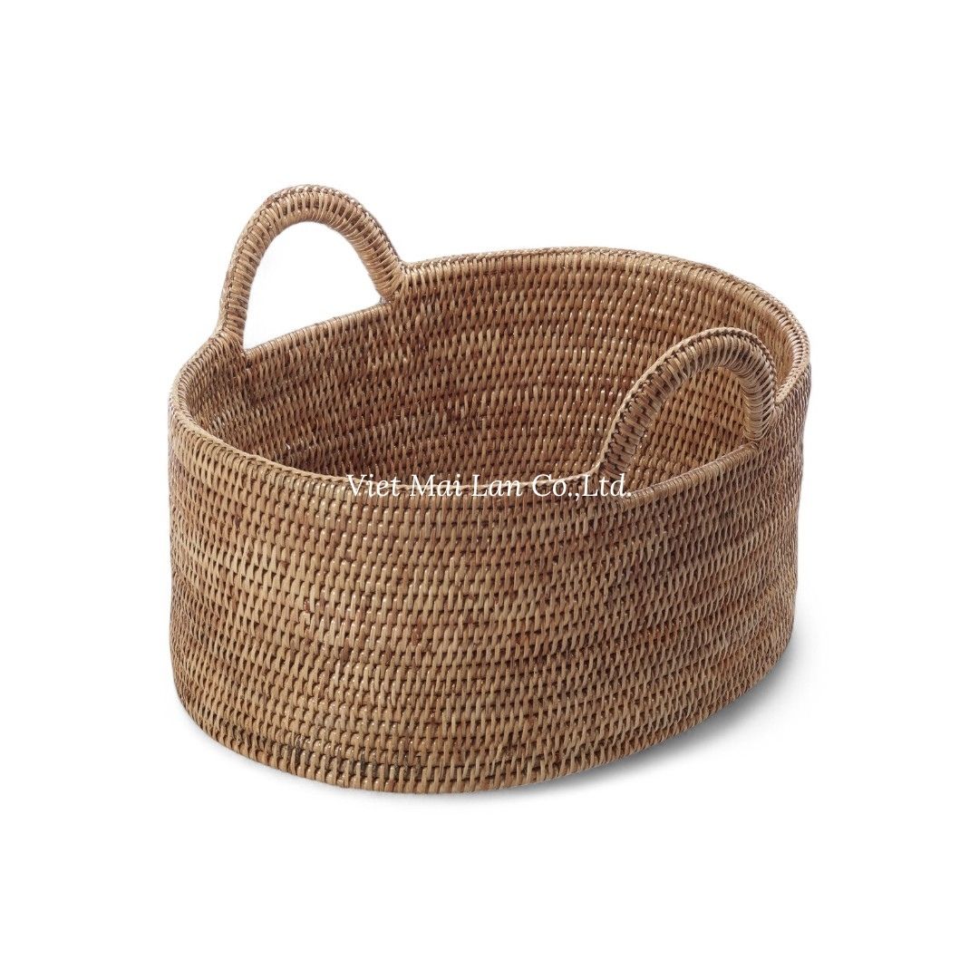 Classic Rattan Storage Basket