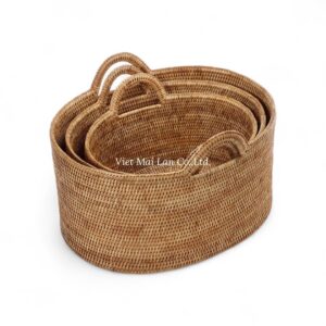 Classic Rattan Storage Basket
