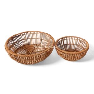 Classic Rattan Tray Set