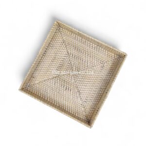 Classic Square Rattan Tray