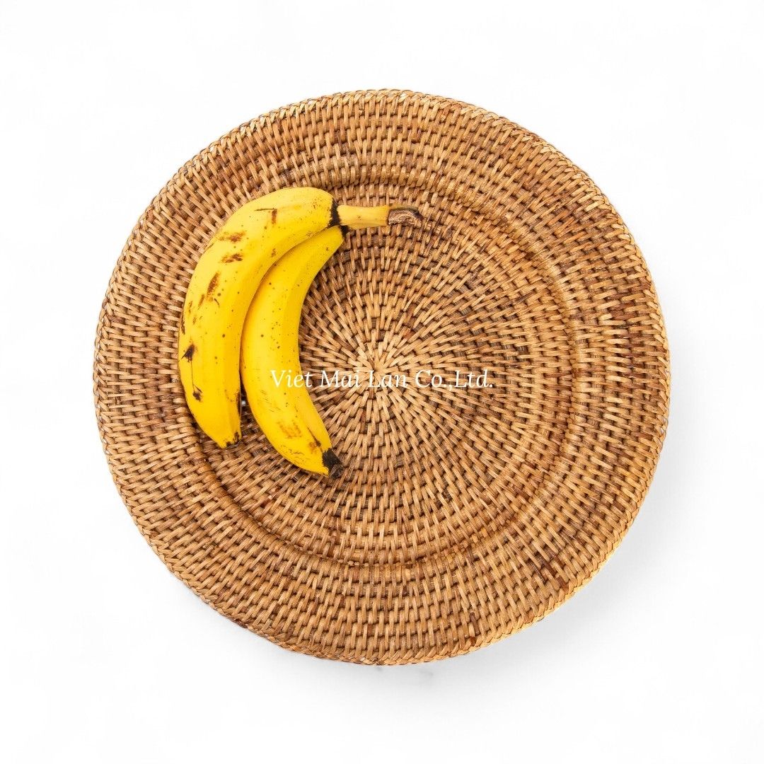 Coastal Rattan Charger Plate