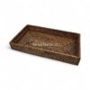 Coastal Rectangular Rattan Tray
