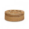 Coastal Round Rattan Box