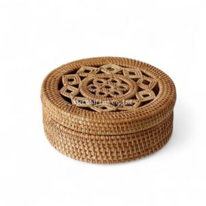 Coastal Style Rattan Box
