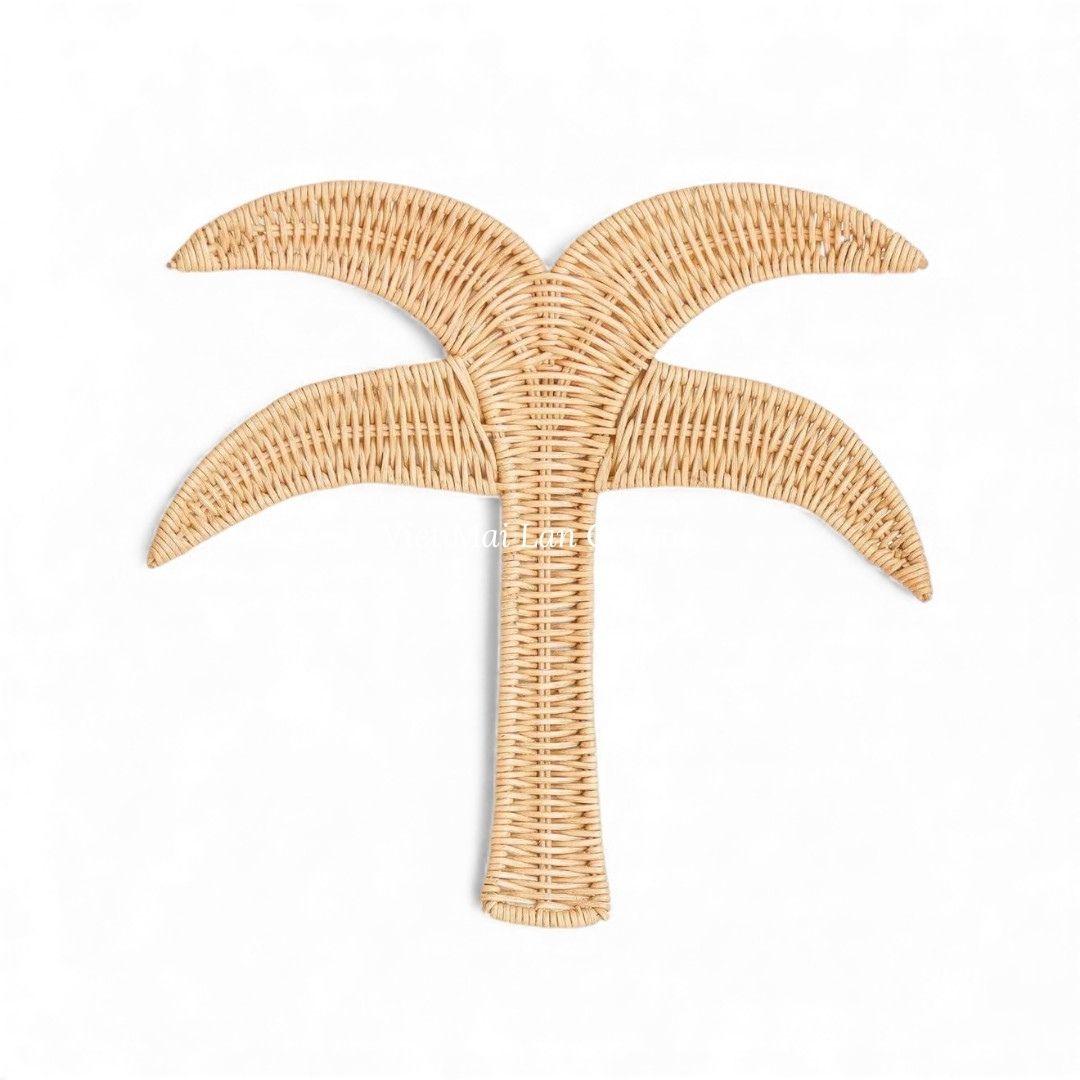 Coconut Tree Rattan Kids Wall Decor