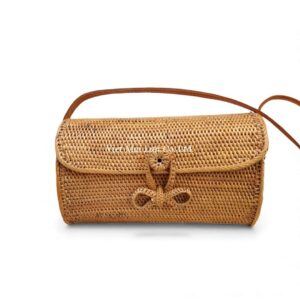 Crossbody Rattan Bag
