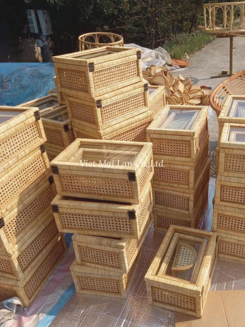 Customizable Rattan Boxes for Wholesale Buyers