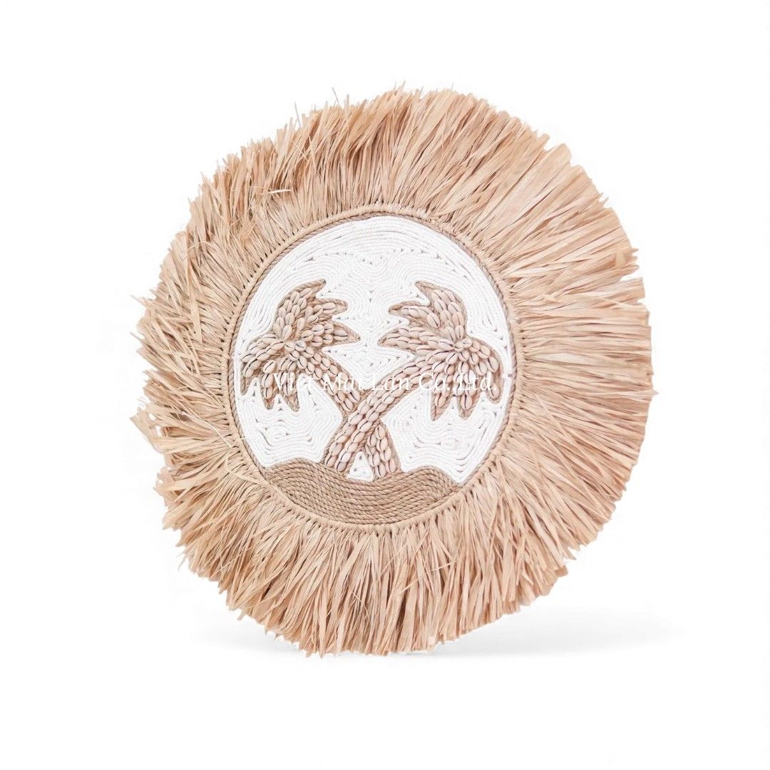 Cute Palm Tree Shell Wall Decor