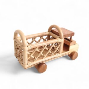 Cute Rattan Car Toy