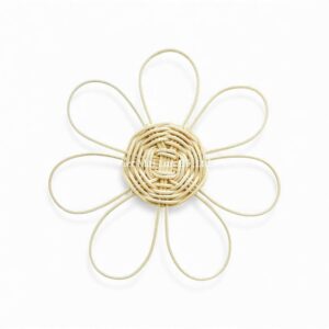 Daisy Rattan Kids Wall Decor
