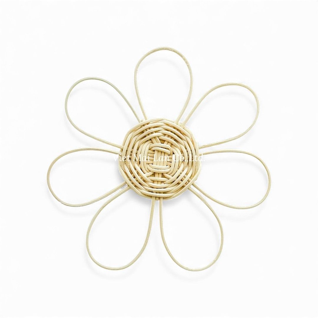 Daisy Rattan Kids Wall Decor