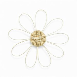 Daisy Rattan Kids Wall Decor
