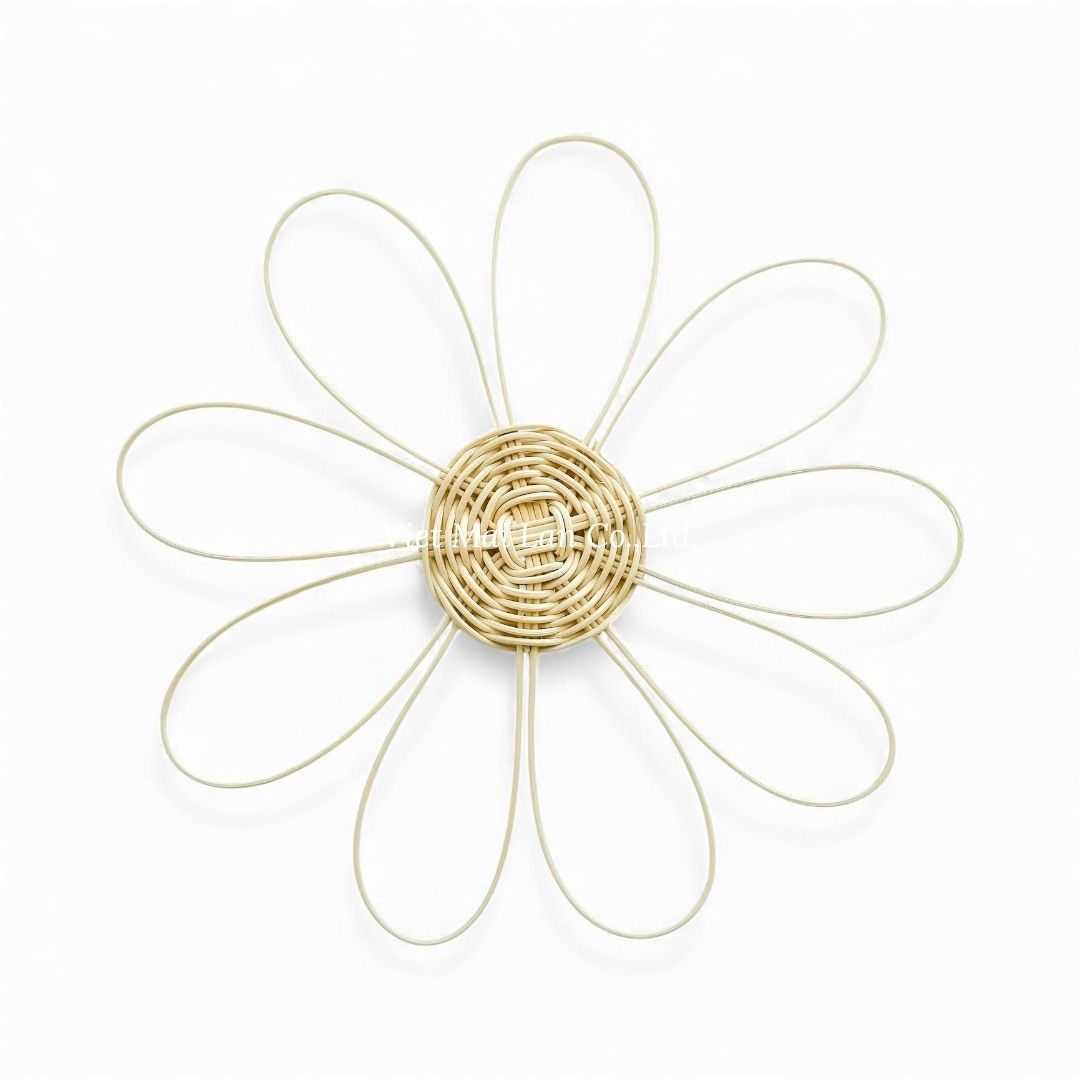 Daisy Rattan Kids Wall Decor