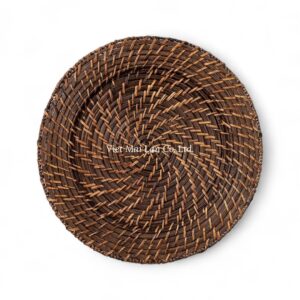 Decorative Rattan Charger Plate