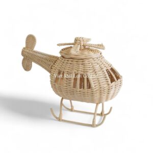Delightful Rattan Airplane Toy