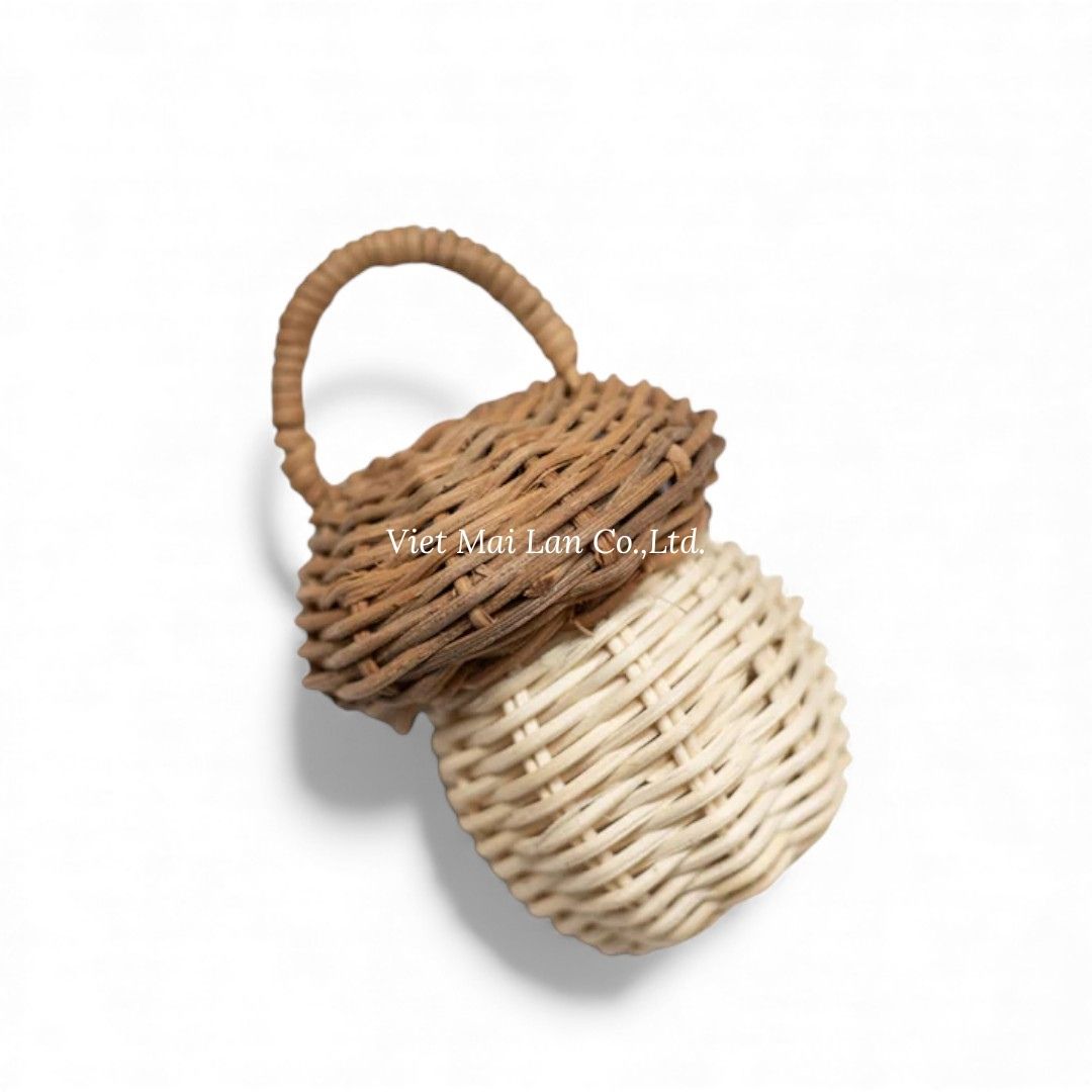 Delightful Rattan Baby Rattle