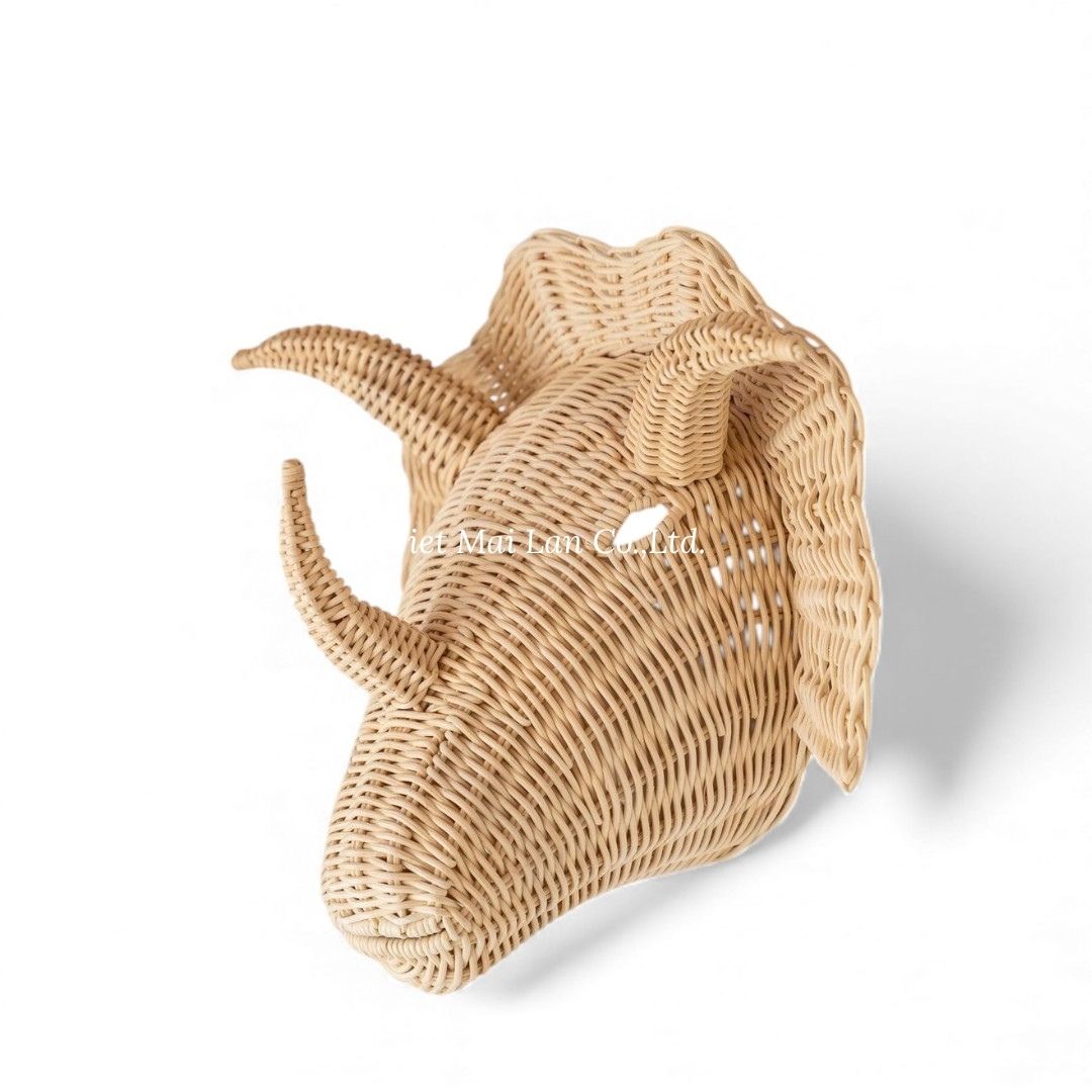Dinosaur Rattan Kids Wall Decor