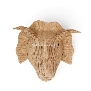 Dinosaur Rattan Kids Wall Decor