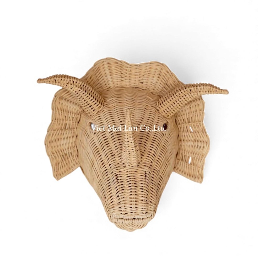 Dinosaur Rattan Kids Wall Decor