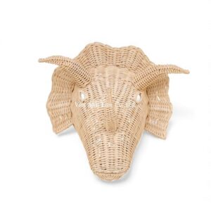 Dinosaur Rattan Kids Wall Decor