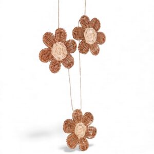 Dream Flower Rattan Kids Wall Decor