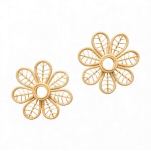 Dreamy Flower Rattan Kids Wall Decor