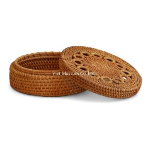 Durable Jewelry Rattan Box