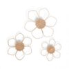 Eco-Friendly Flower Rattan Kids Wall Decor