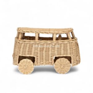 Eco Friendly Rattan Car Toy