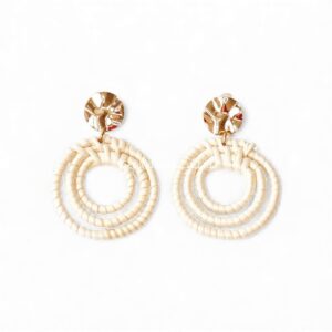 Eco Friendly Rattan Earrings