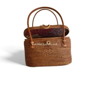 Eco-Friendly Rattan Handbag