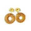 Eco Rattan Earrings