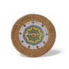 Elegant Ceramic Rattan Coaster