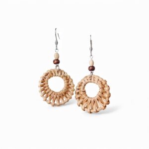 Elegant Rattan Earrings