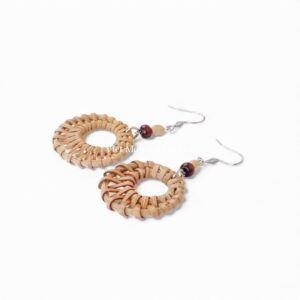 Elegant Rattan Earrings