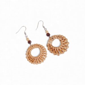 Elegant Rattan Earrings