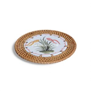 Fish Rattan Coaster