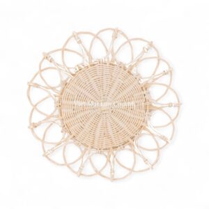 Floral Rattan Placemat Collection