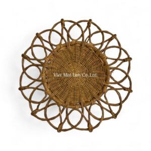 Floral Rattan Placemat Collection