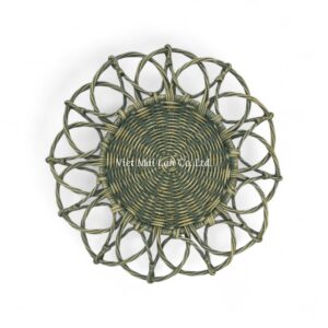 Floral Rattan Placemat Collection