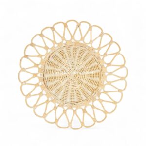 Floral Rattan Placemat Wholesale