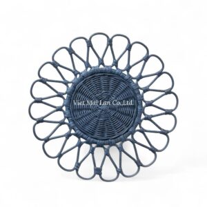 Floral Rattan Placemat Wholesale